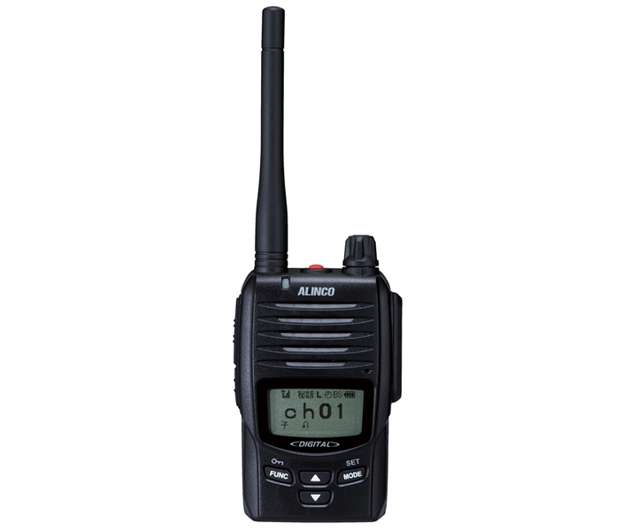 手数料安い ドリームモバイルPLUSアルインコ 5W ハンディトランシーバー DJ-DPS70KA EME-654MA 2台セット 薄型タイプ デジタル簡易無線  登録局