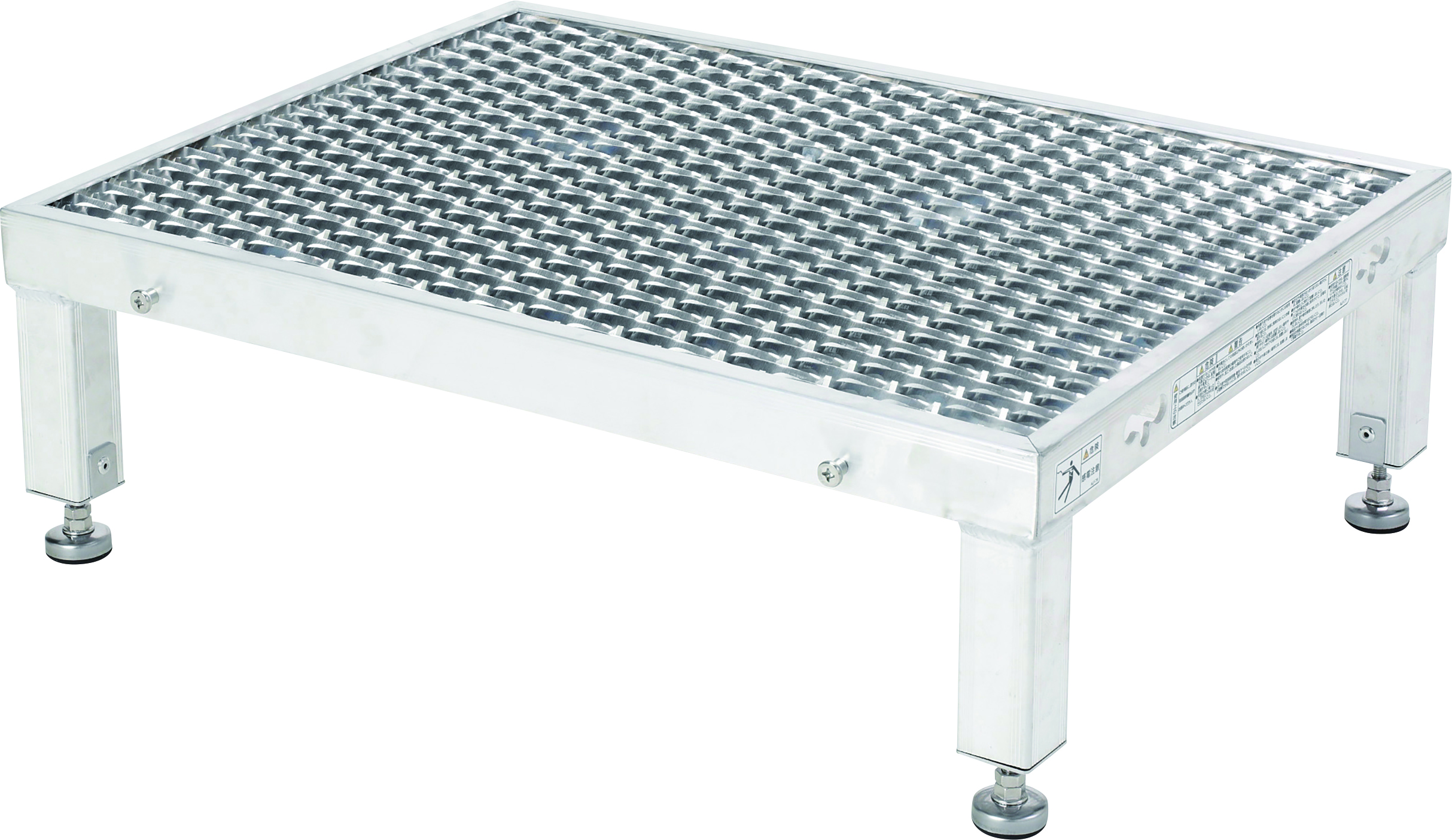 買取 アルインコ 作業台 天板縞板タイプ 2段 品番:CSBC256S 4439911