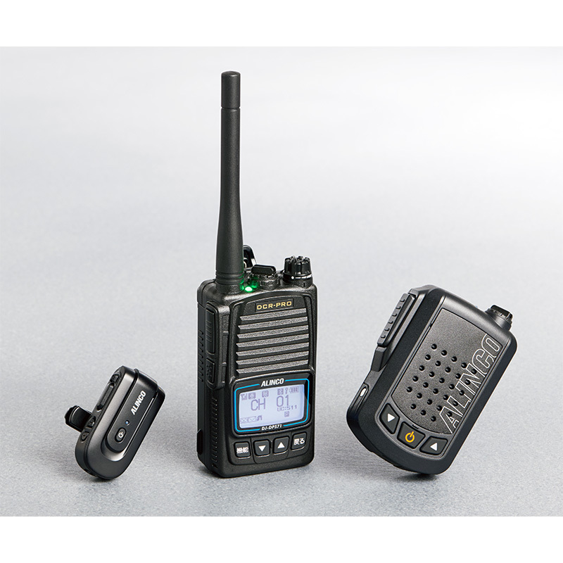 Bluetoothマイク対応 5W デジタル 351MHz帯増波対応簡易無線 ハンディ 